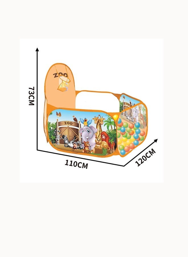 Children's ball pool playhouse Foldable ball pool tents Outdoor children's tent pool Indoor and outdoor tent game house（Excluding ball） - Image 2